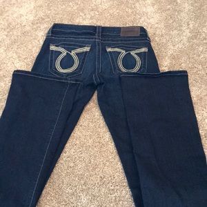 Big Star dark wash Liv Boot.